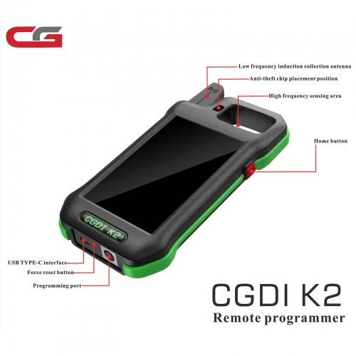 2024 WIFI CG CGDI K2 Multifonction Remote Générateur Support ID48 96 Bit Copie