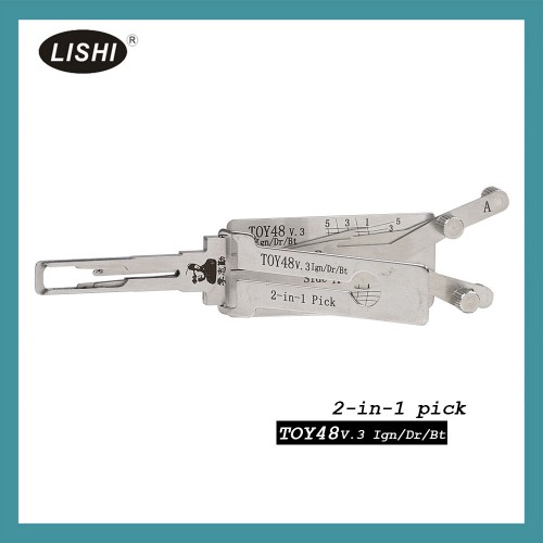 LISHI TOYOTA TOY48 2-in-1 Auto Pick and Decoder