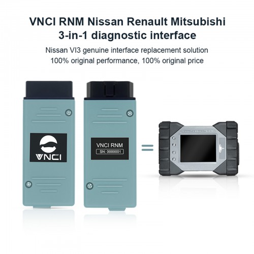 VNCI RNM Nissan Renault Mitsubishi 3 en 1 Diagnostic Appareil