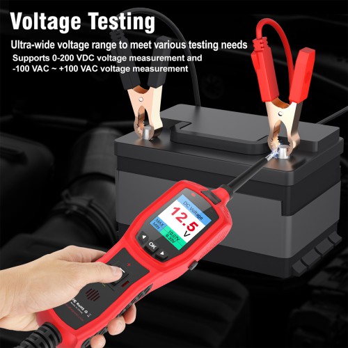 TopDiag P180 for 9-30 Volts Vehicle Electrical System Daignostics Injectors Test Support Cars, Pickups, SUVs, Motorcycles, Excavators, Steamships