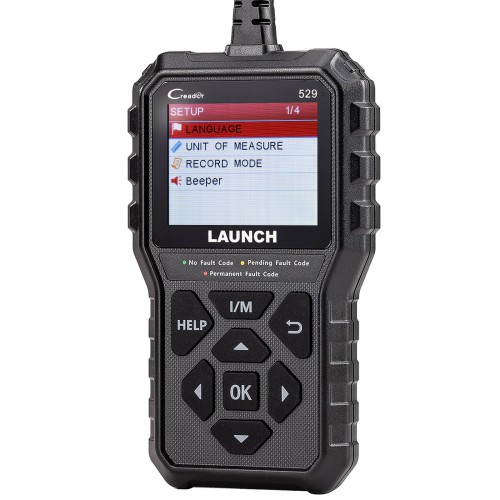 LAUNCH CR529 OBD2 Scanner Diagnostic Tool Code Reader Clear Codes I/M Readiness Freeze Frame Read VIN Code Automatically