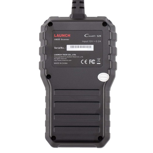 LAUNCH CR529 OBD2 Scanner Diagnostic Tool Code Reader Clear Codes I/M Readiness Freeze Frame Read VIN Code Automatically
