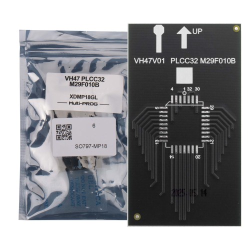 XHORSE XDMP18GL PLCC32 & M29F010B Adaptateur Supporte la Lecture et écriture de puces M29F010B(Footprint: PLCC32) Fonctionne Avec Multi Prog