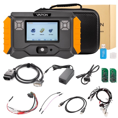 VAPON VP100 Key Programmer BMW + 1 Piece High-end Adapter Cable+ 2 Pieces Quality-guaranteed Original BMW Remote Control Boards