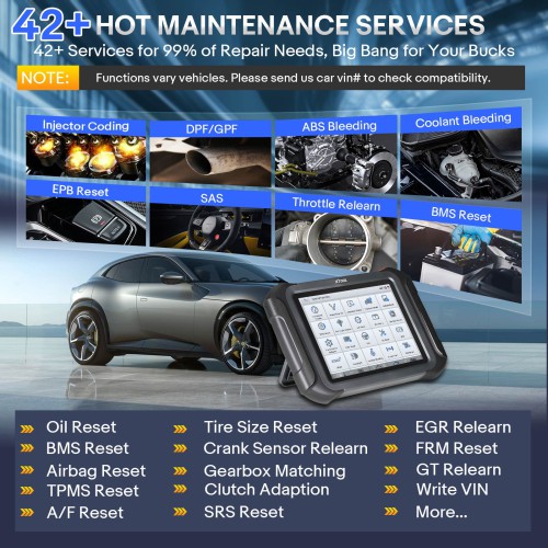 XTOOL X100 MAX2 OE-Level Diagnostic Scanner J2534 ECU Programming Topology Module Map FCA AutoAuth