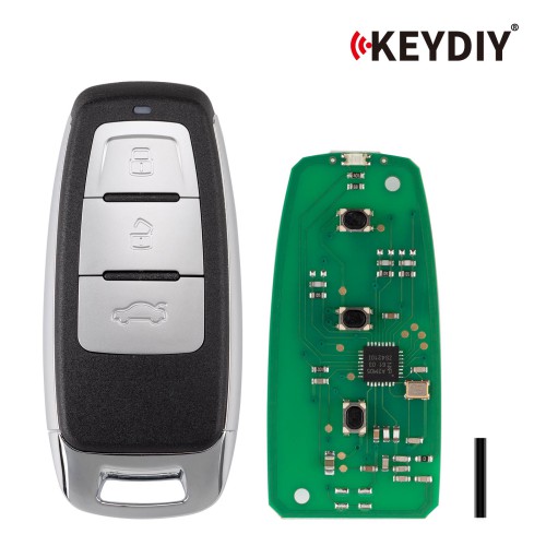 KEYDIY KD ZB08-3 Universal Smart Remote Key 3 Buttons for Audi Type 5PCS