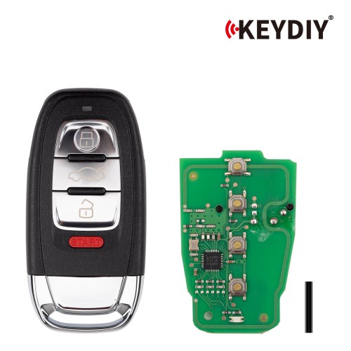 KEYDIY KD ZB01-4 Smart Remote Key for Audi Type 5PCS
