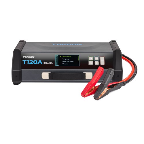 TOPDON T120A Stable Power Supply & 12V Battery Charger Cable Length: 5M