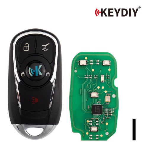 KEYDIY KD ZB22-4 Universal Smart Remote Key 4 Buttons for Buick Style 5PCS
