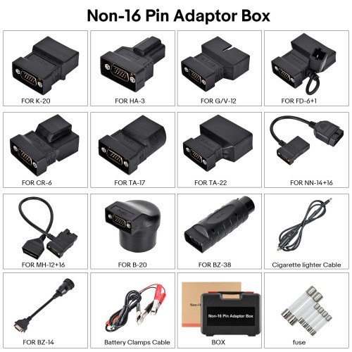 LAUNCH X431 PRO3S+ Elite GL Version J2534 Programming Scanner avec Smartlink 2.0 Online Coding, Topology Map, FCA SGW, D-PDU/CANFD/DoIP, 60+ Services