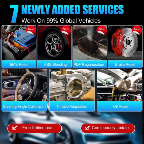 Launch CRP123X OBD2 Scanneur