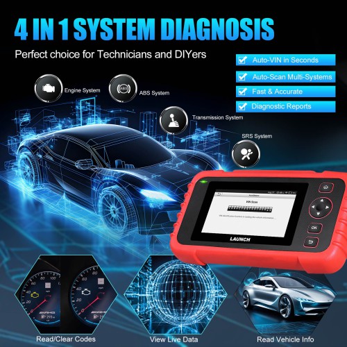 Launch CRP123X OBD2 Scanneur