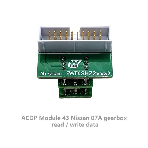 YANHUA ACDP Module 43: Nissan 07A Gearbox Read/Write Data