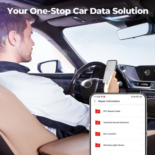 TOPDON TopScan Master Supports 10 OBD2 Testing Modes, 30 Service Functions, DoIP, 1 Year of Free Update & Warranty