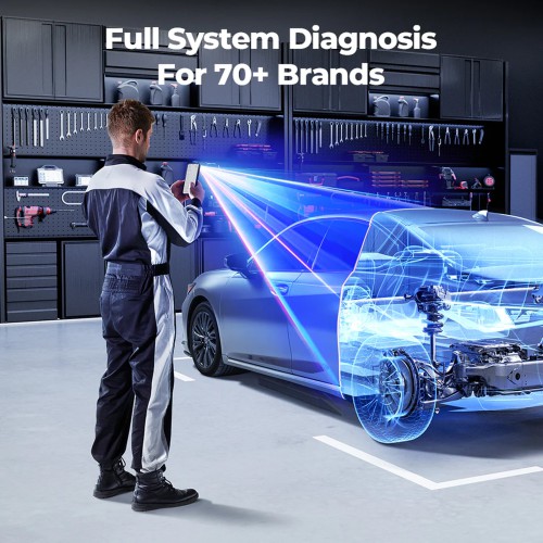 TOPDON TopScan Lite Supports 10 OBD2 Testing Modes, 8 Service Functions, 1 Year of Free Update & Warranty