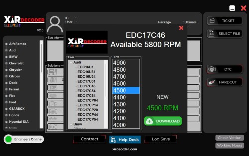 XirDecoder DTC - Chip Tuning - All Solutions Software Basic Version