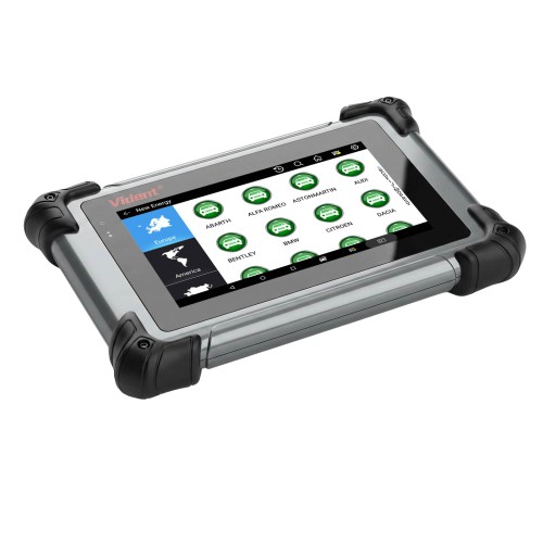 VIDENT iSmart800Pro BT Bluetooth Version Automotive Scan Tool, OBD2 Scanner, Supports Full System Diagnostics, Bi-Directional Test, 40+ Reset Services