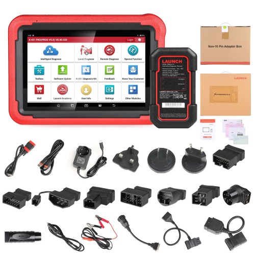 Launch X431 PROS V5.0 EU Version OBD Diagnostic Supporte ECU Coding/ IMMO Programmation De Clé