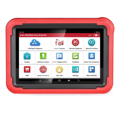 Launch X431 PROS V5.0 EU Version OBD Diagnostic Supporte ECU Coding/ IMMO Programmation De Clé