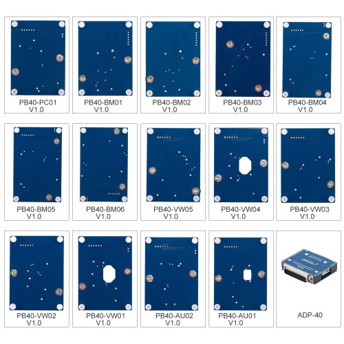 LONSDOR Adaptateur Cryptés Solder-Free Adaptateurs Kit 14 Pieces cartes d'adaptation