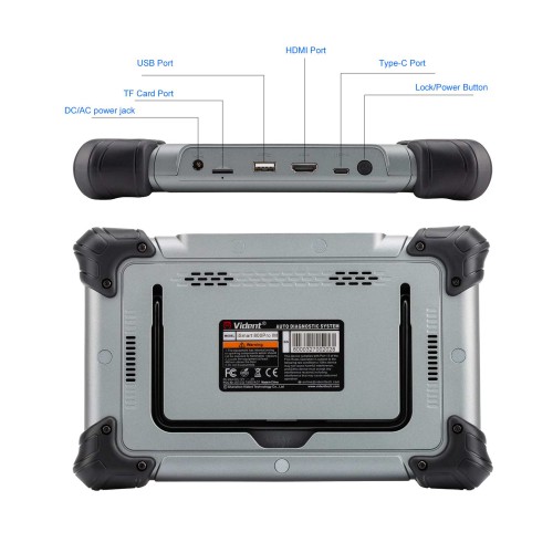 VIDENT iSmart800Pro IM Supporte Advanced IMMO & Programmation Clé, Tous Systèmes Diagnostique, 40+ Maintenance Service