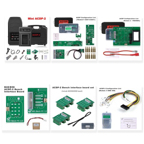 (10% Remise Auto)Yanhua ACDP BWM IMMO Package Basic avec Module 1/2/3 pour BWM CAS1/2/3/3+/4/4+ FEM/BDC