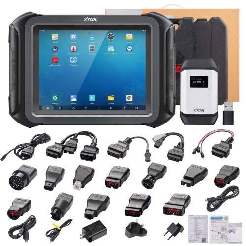 XTOOL D9S Smart Diagnostic Appareil Scanneur Full Système Diagnostic Supporte DoIP & CAN FD Wifi Connexion