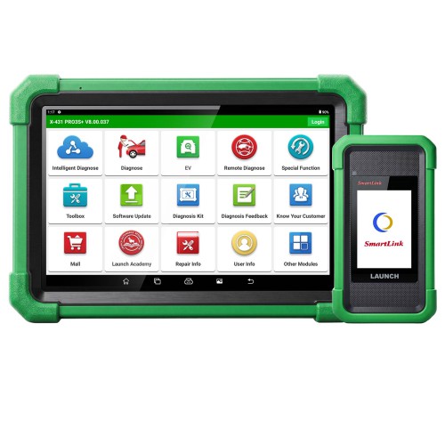 LAUNCH X-431 PRO3S+ Supports EV Diagnostics & Battery Pack Analysis,  Local Diagnostics & Remote Diagnostics with 10.1-inch Sunlight-readable Screen