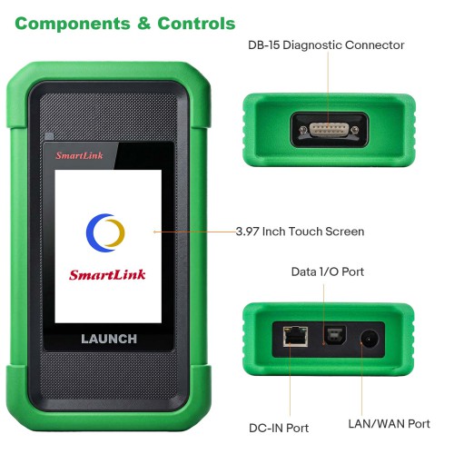 LAUNCH X-431 PRO3S+ Supports EV Diagnostics & Battery Pack Analysis,  Local Diagnostics & Remote Diagnostics with 10.1-inch Sunlight-readable Screen
