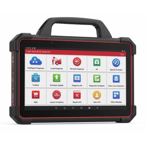 Launch X431 PAD7 PAD VII Elite Avec Smartlink C VCI Diagnostic Appareil Supporte Codage et Programmation En Ligne