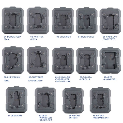 CGDI 28PCS Adaptateur Set (Inclut Numero 1-30, sans 13 et 21)