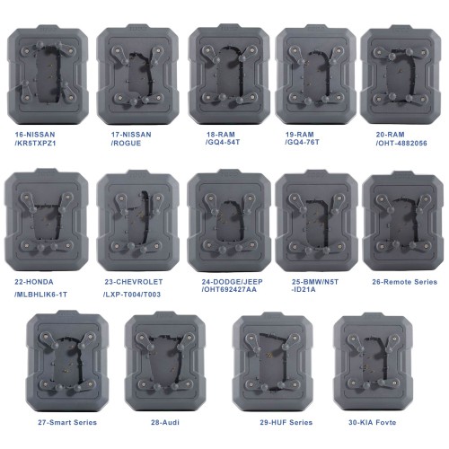 CGDI 28PCS Adaptateur Set (Inclut Numero 1-30, sans 13 et 21)