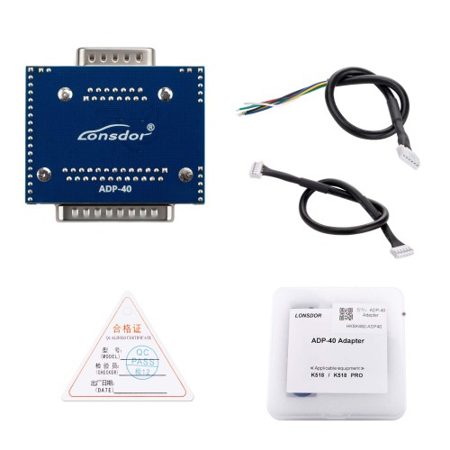 LONSDOR ADP-40 Carte Adaptateur pour G/U Chassis BDC2/BDC3/BCP Smart Key avec Lecture de données cryptées sur écran LCD pour VW/Audi et Porsche