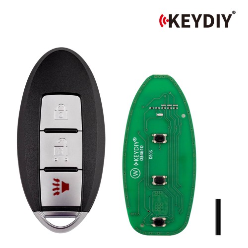 KEYDIY KD ZB03-3 Universal Smart Remote Key 2+1 Buttons for Nissan Type 5PCS