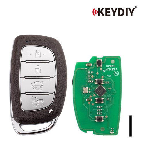 KEYDIY KD ZB33-4 Universal Smart Remote Key 3+1 Buttons for Hyundai Type 5PCS
