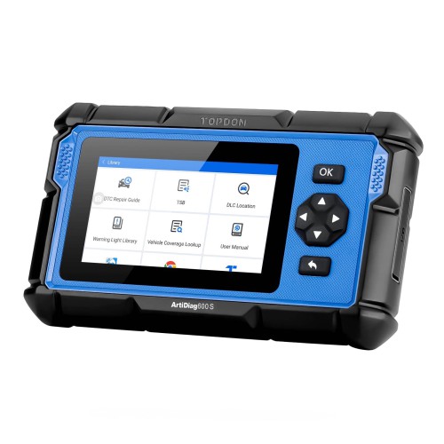 TOPDON Artidiag 600S AD600S 4 Système Diagnostic Scanneur 8 Services de Réinitialisation Mise à jour gratuite à vie
