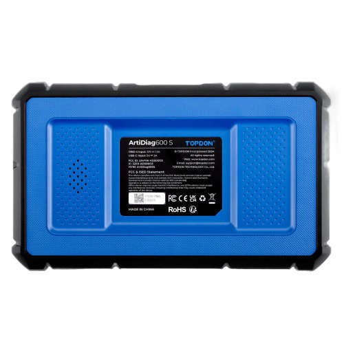 TOPDON Artidiag 600S AD600S 4 Système Diagnostic Scanneur 8 Services de Réinitialisation Mise à jour gratuite à vie