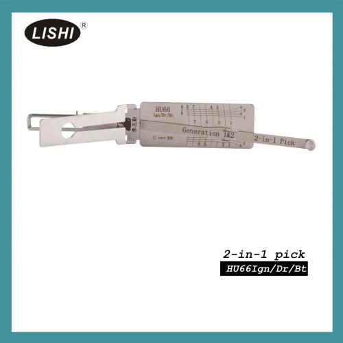 LISHI HU66 2-in-1 Auto Pick and Decoder