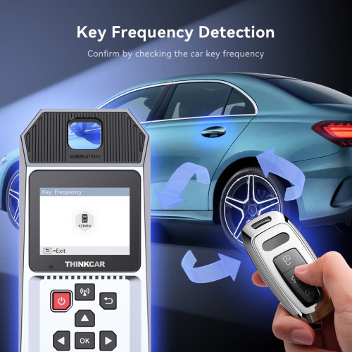 THINKCAR VENU 90 TPMS Activation & Diagnostic Appareil Supporte tout 315MHz/433MHz activation des capteurs de pression des pneus