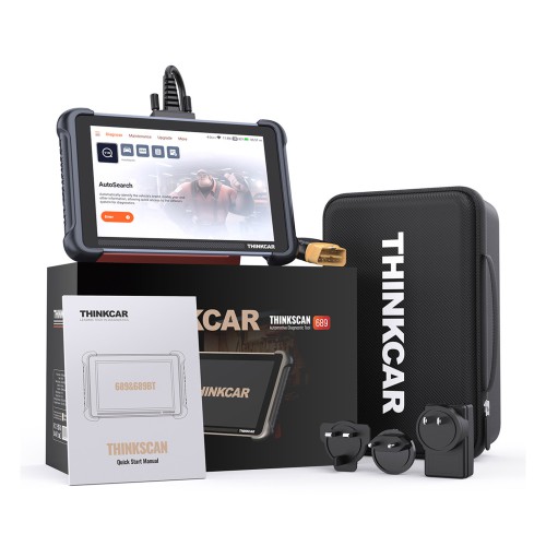 THINKCAR THINKSCAN 689 Support 35+ Maintenance Fonctions, CAN-FD & DOIP Protocol, OE-Level Full Système Diagnostic