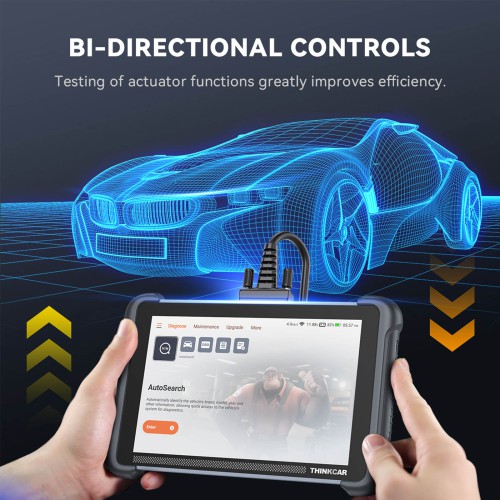 THINKCAR THINKSCAN 689 Support 35+ Maintenance Fonctions, CAN-FD & DOIP Protocol, OE-Level Full Système Diagnostic