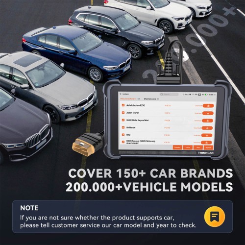 THINKCAR THINKSCAN 689 Support 35+ Maintenance Fonctions, CAN-FD & DOIP Protocol, OE-Level Full Système Diagnostic