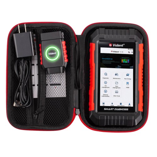 VIDENT G5 Pro Supporte 13 Fonctions Spéciales, CAN FD, DoIP Protocoles, Identification automatique du VIN, Bluettooth & WIFI