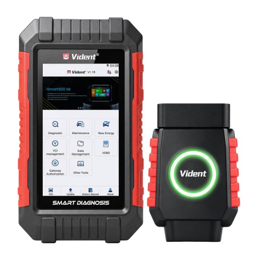 VIDENT G5 Pro Supporte 13 Fonctions Spéciales, CAN FD, DoIP Protocoles, Identification automatique du VIN, Bluettooth & WIFI
