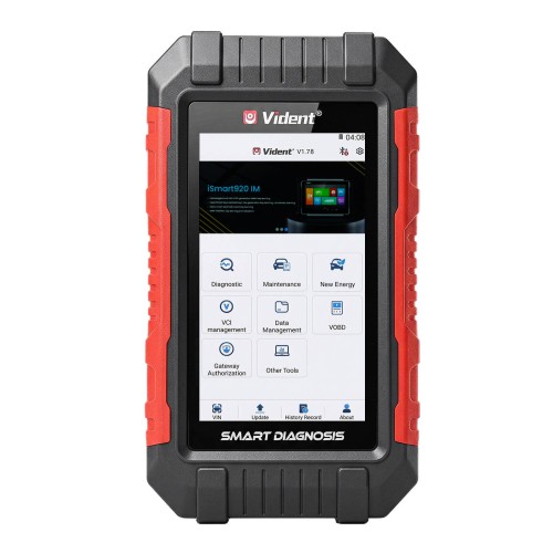 VIDENT G5 Pro Supporte 13 Fonctions Spéciales, CAN FD, DoIP Protocoles, Identification automatique du VIN, Bluettooth & WIFI