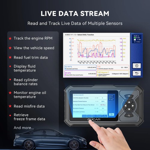 THINKCAR MUCAR CDE900 LITE Full Système Diagnostic Scanneur