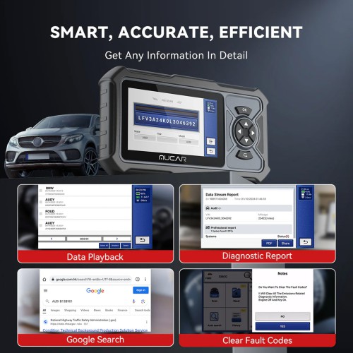 THINKCAR MUCAR CDE900 LITE Full Système Diagnostic Scanneur