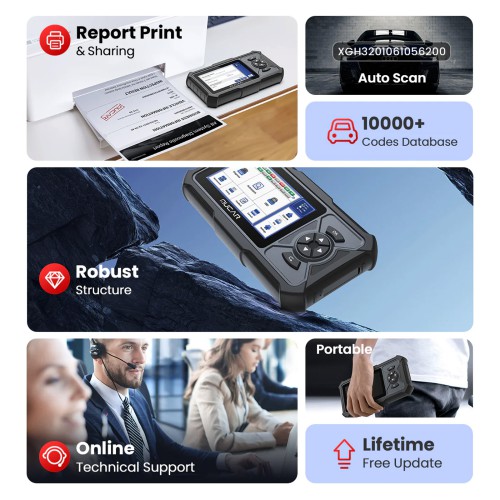 THINKCAR MUCAR CDE900 LITE Full Système Diagnostic Scanneur