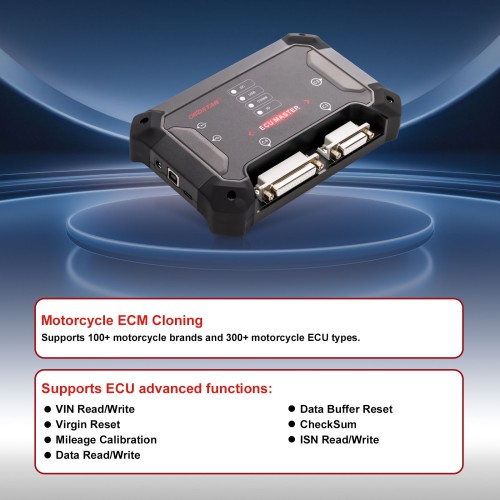 OBDSTAR ECU MASTER Configuration B Motorcycle ECM