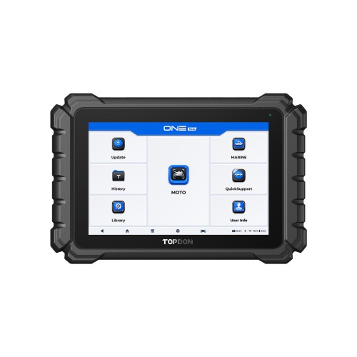 TOPDON ONE Moto Diagnostic Scanneur pour Motorcycles, ATVs et Marine Véhicules Multi Langues 2 Ans Mise à Jour